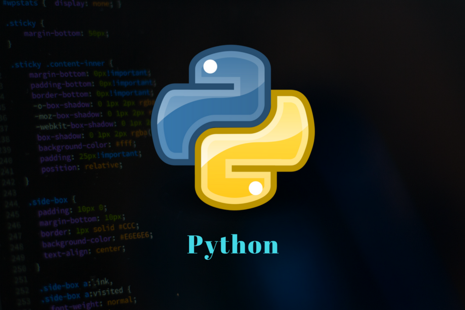Programming in python 3